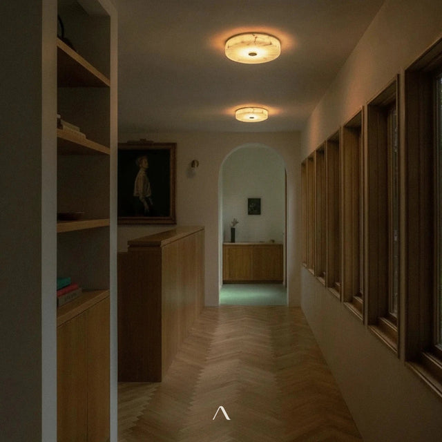 Muslin Ceiling Light