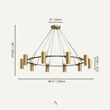 Opaline Chandelier