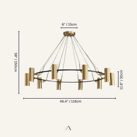 Opaline Chandelier