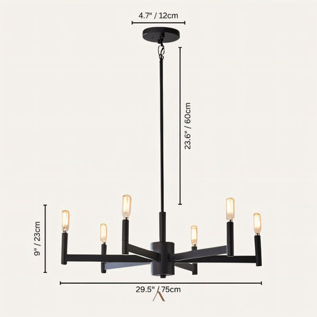 Orgosolo Chandelier