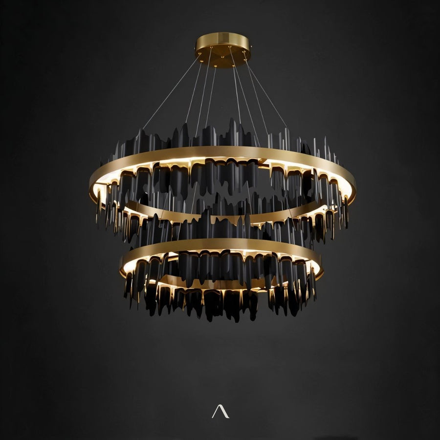 Pistil Tiered Round Chandelier