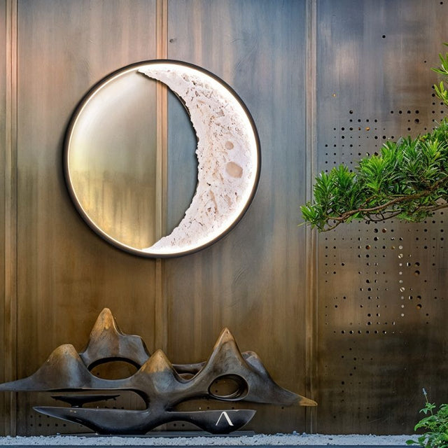 Pith Moon Illuminated Art