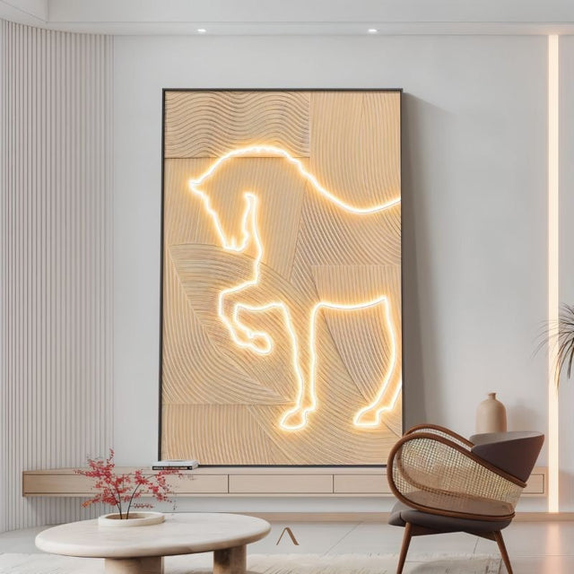 Refract Flare Illuminated Art