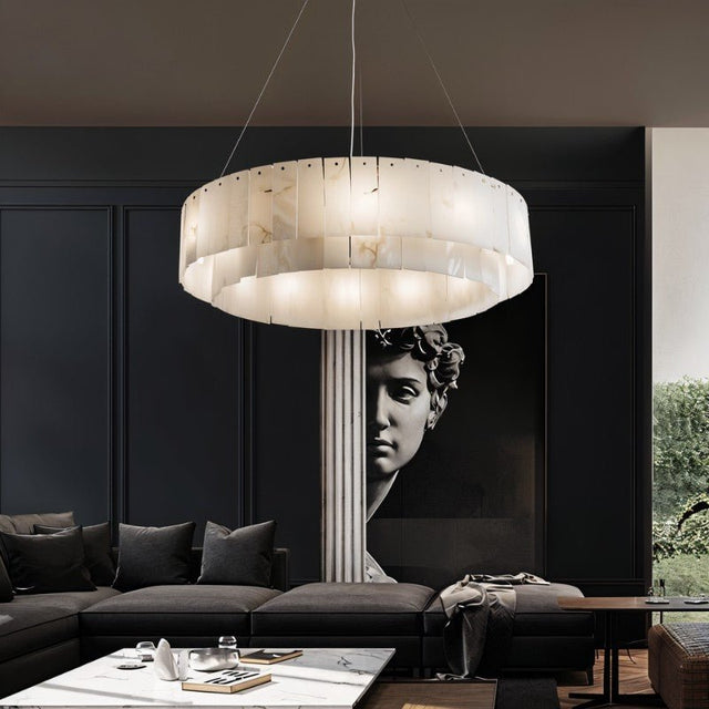 Denim Chandelier