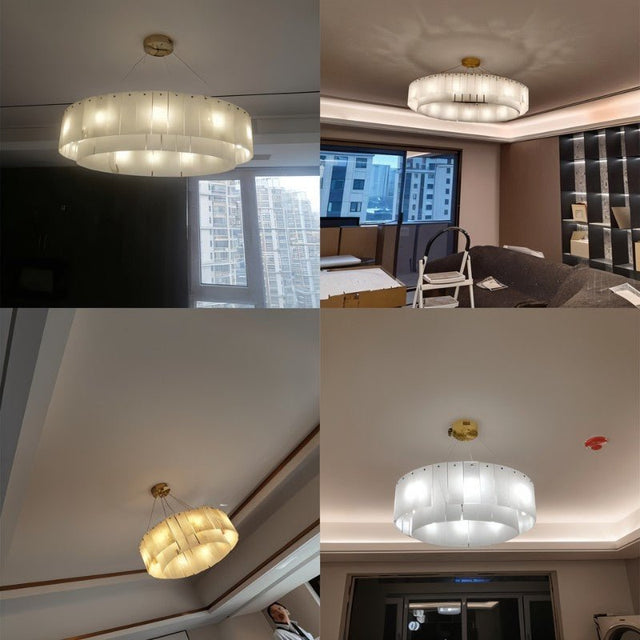 Denim Chandelier