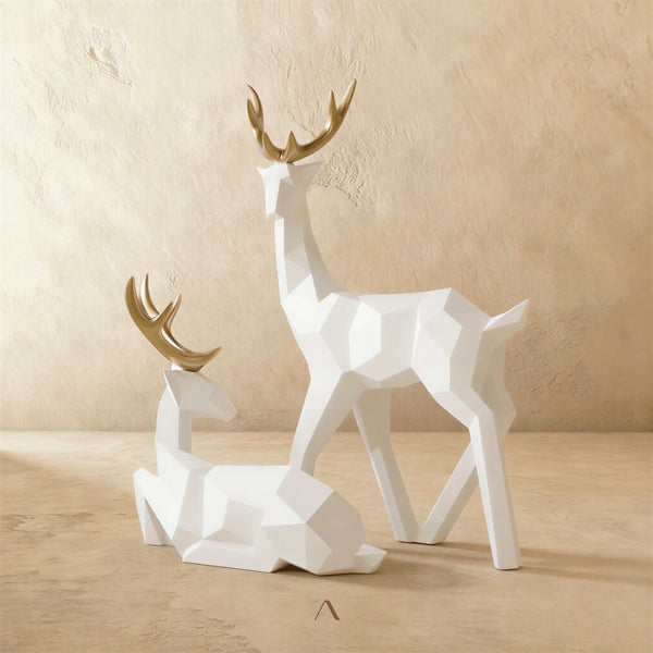 Rindö Handcrafted Reindeer Figurines