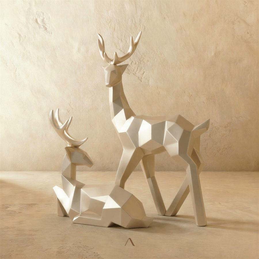 Rindö Handcrafted Reindeer Figurines