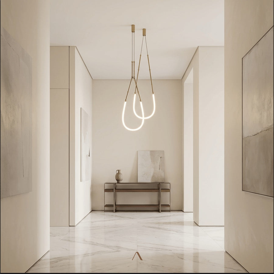 Sandstone Chandelier