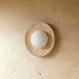 Saone Travertine Lamp