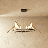 Satin Chandelier