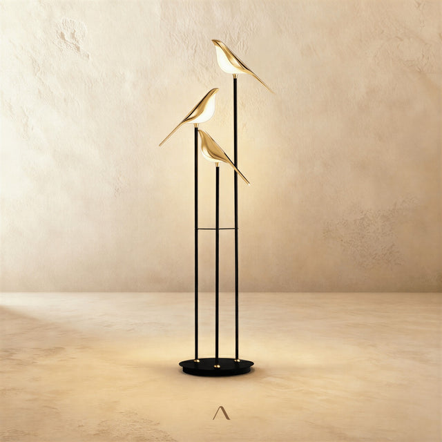 Satin Floor Lamp