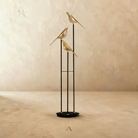 Satin Floor Lamp