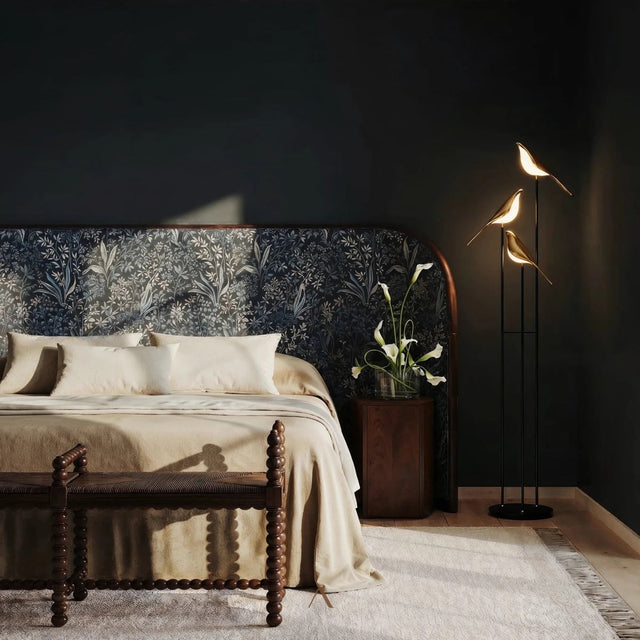 Satin Floor Lamp