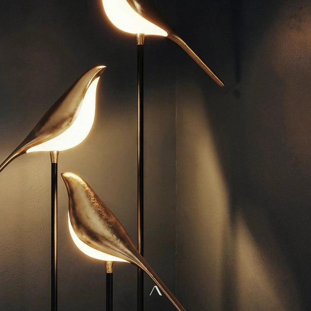 Satin Floor Lamp