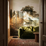 Satin Floor Lamp