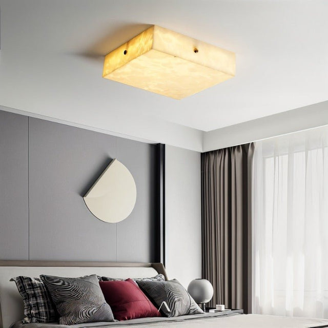 Schermer Alabaster Flushmount