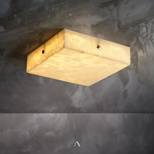 Schermer Alabaster Flushmount