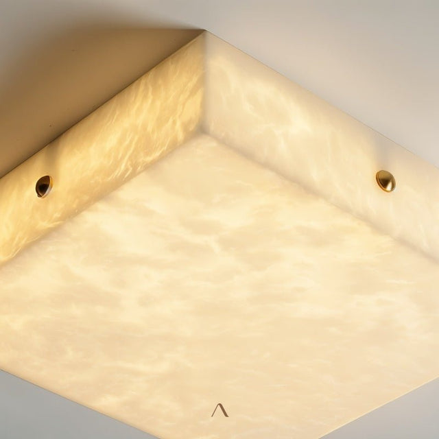 Schermer Alabaster Flushmount