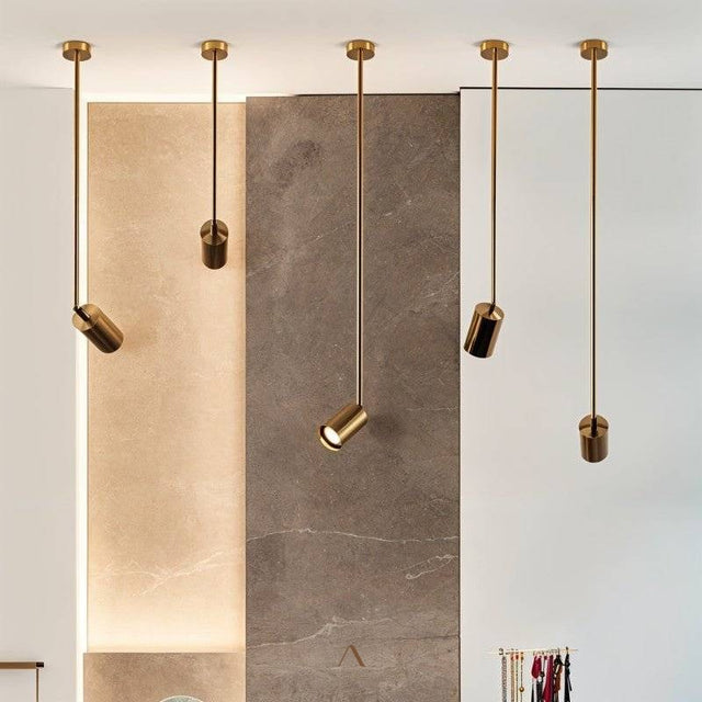 Schist Ceiling Light