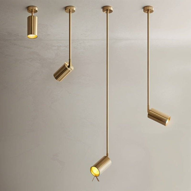 Schist Ceiling Light