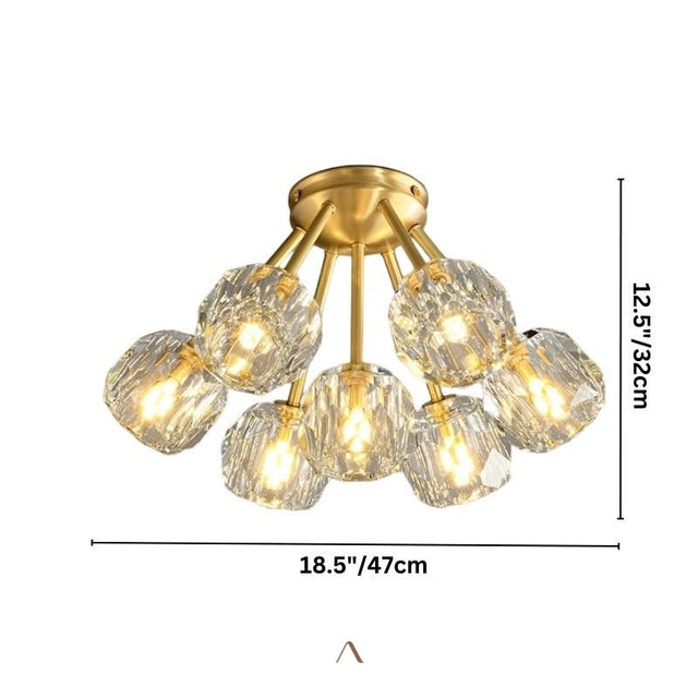 Schlier Ceiling Light