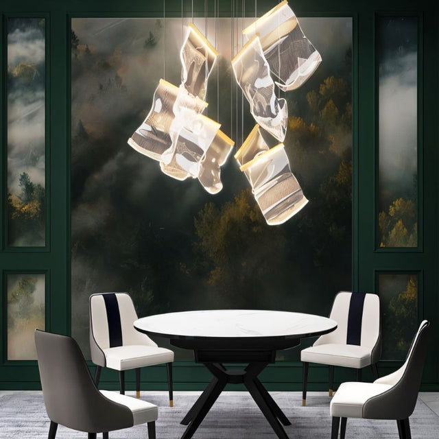 Shutter Chandelier