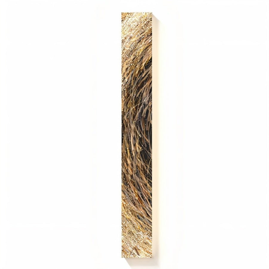 Shimmer Steel Illuminated Art