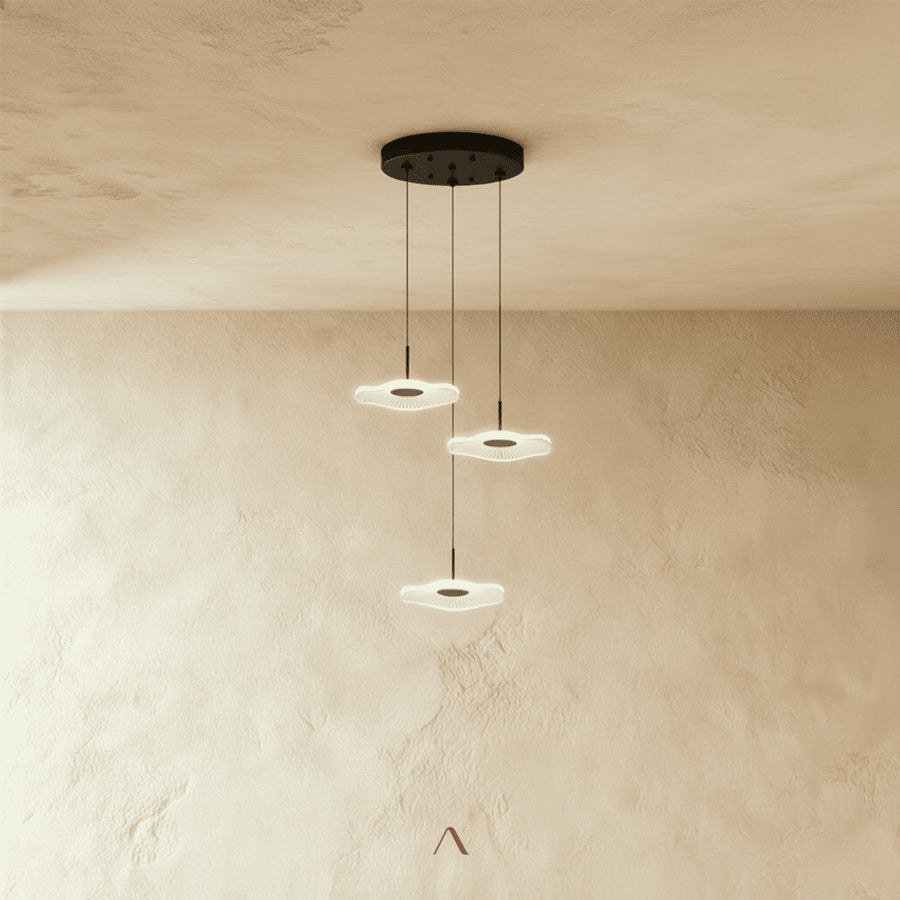 Shoring Staircase Chandelier