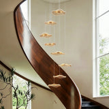 Shoring Staircase Chandelier