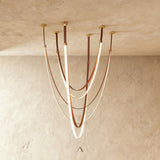 Simoom Leather Chandelier