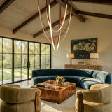 Simoom Leather Chandelier