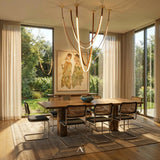 Simoom Leather Chandelier