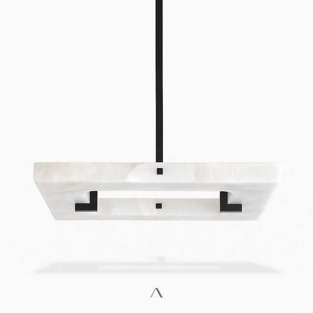 Suede Chandelier