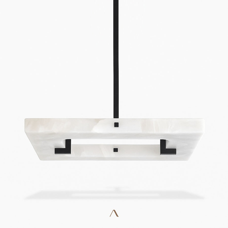 Suede Chandelier