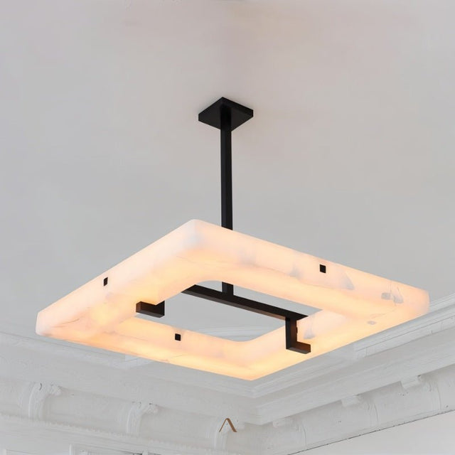 Suede Chandelier