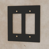 The Brantome Brass Plate (Night Black with Brass) (Custom Module)