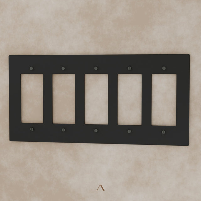 The Brantome Brass Plate (Night Black with Brass) (Custom Module)