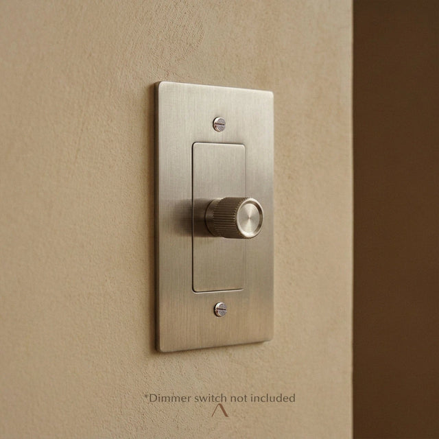 The Brantome Brass Plate (Stainless Steel)
