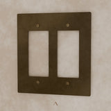 The Brantome Brass Plate (Vintage Brass) (Custom Module)
