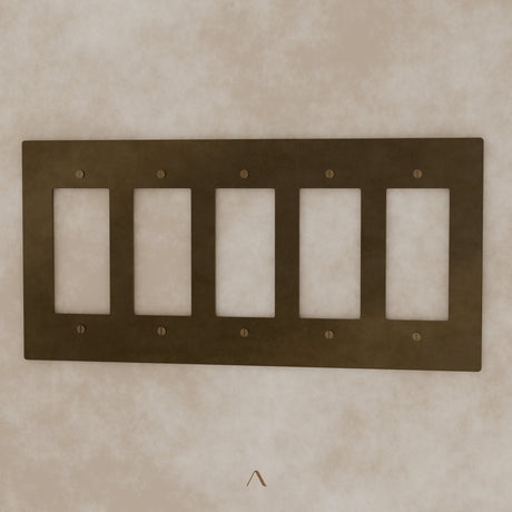 The Brantome Brass Plate (Vintage Brass) (Custom Module)
