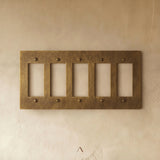 The Brantome Brass Plate (Vintage Brass With Patina)