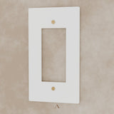 The Brantome Brass Plate (White with Brass) (Custom Module)