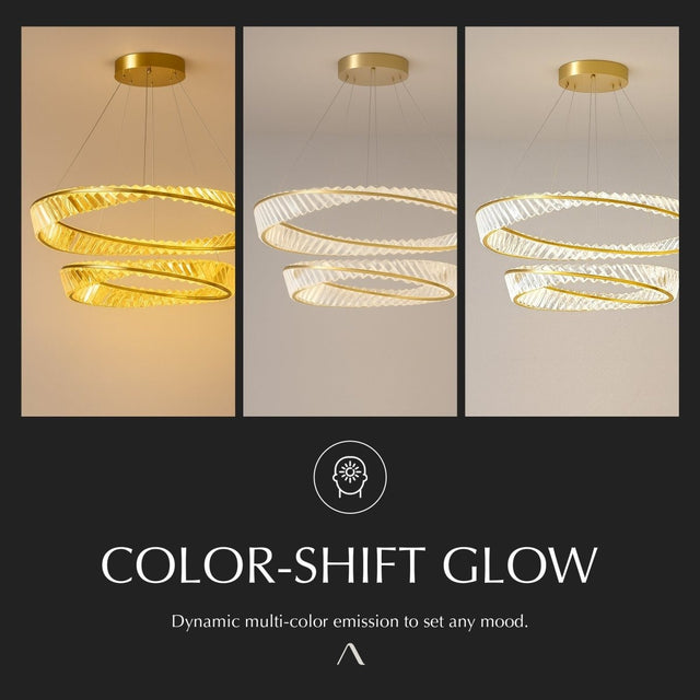 Tropes 2-Tier Chandelier