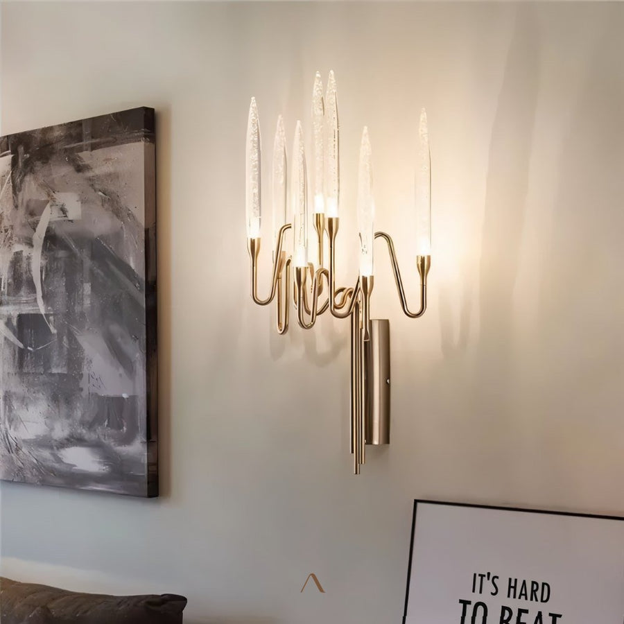 Worsted Wall Lamp