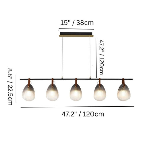Nadira Linear Chandelier