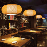 Equilibrium Rattan Pendant Light