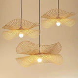 Bambus Chandelier Rattan Lamp