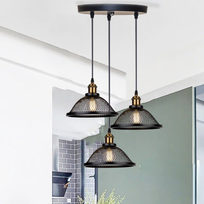 Rustic Forge Pendant Light
