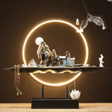 Sela Monk Incense Burner Table Lamp
