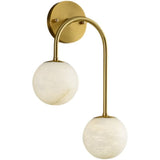 Pietro Alabaster Wall Sconce